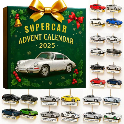 Calendrier de l’Avent Voitures de Collection – Édition Limitée Noël 2025