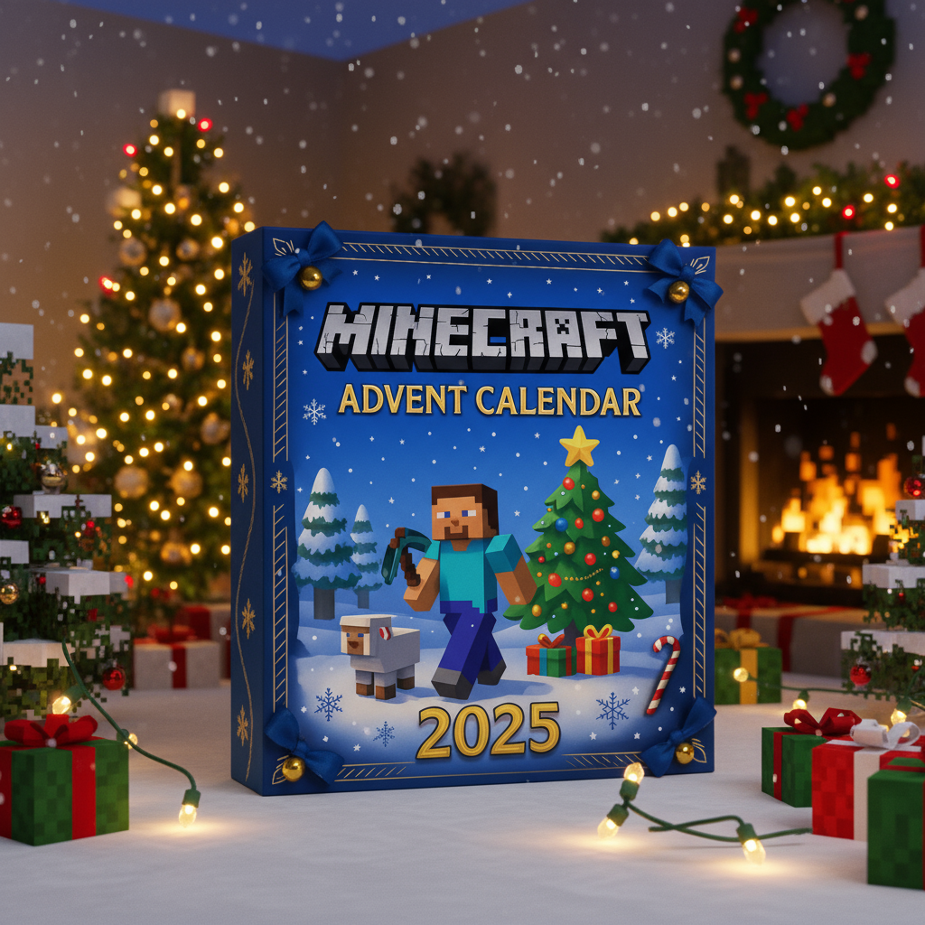 Calendrier de l’Avent Pixel World 2025
