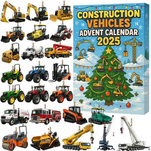 🚜 Calendrier de l’Avent pour Engins de Chantier 2025