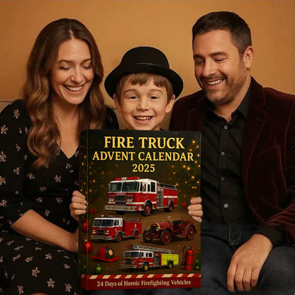 🚒🔥 Calendrier de l’Avent Camion de Pompiers 2025 🎁🌲