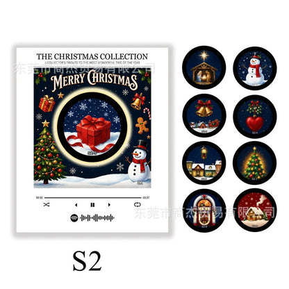 Christmas Classics Vinyl Magnet