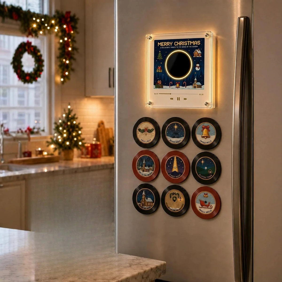 Christmas Classics Vinyl Magnet